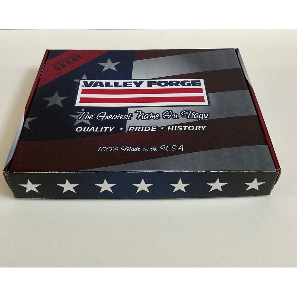 Valley Forge Perma-Nyl American Flag 3' x 5' Sewn Outdoor 100% Nylon 35211000-LK
